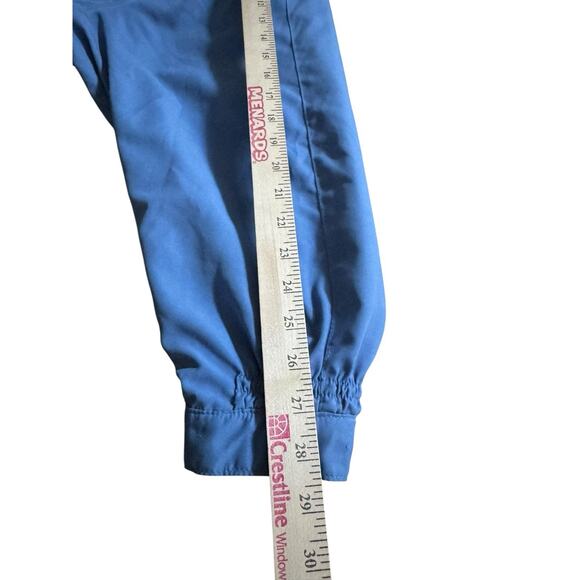 Gallery Coat Blue Button Front XL Check Measurement Photos 1X Night Out #36232 - Picture 9 of 9